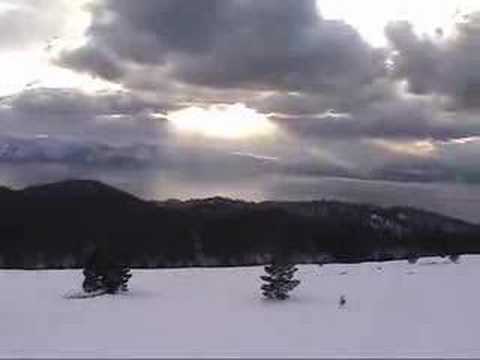 Lake Tahoe Snowmobile ride