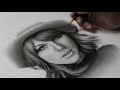 How to draw Taylor Swift | Graphite Drawing | Timelapse | PaulArTv