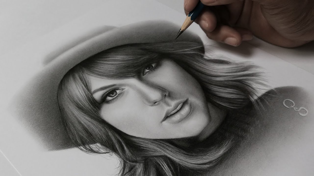 ChriSketch Drawing Art - Made a quick sketch of Taylor Swift