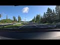 Koeajetaan: Tesla Model 3 LR  Dashcam POV Kuopio-Joensuu Finland part 1
