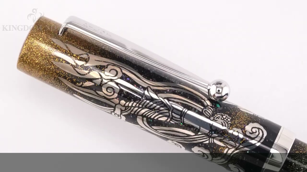 PILOT パイロット 万年筆 創立85周年記念 飛翔天人 中字 - YouTube