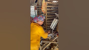 roof tile craftsman #trending #creatives #construction #amazing #working #fast