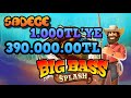 Big Bass Splash MAX WIN | Yeni Gelmedik GERİ GELDİK! 1.000TL&#39;YE 390.000.000TL VURDUK! Sadece Farmla