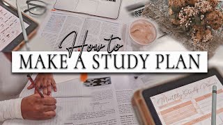 How To MAKE A GOOD STUDY PLAN | Stop Getting Average Grades | TheStylishMed