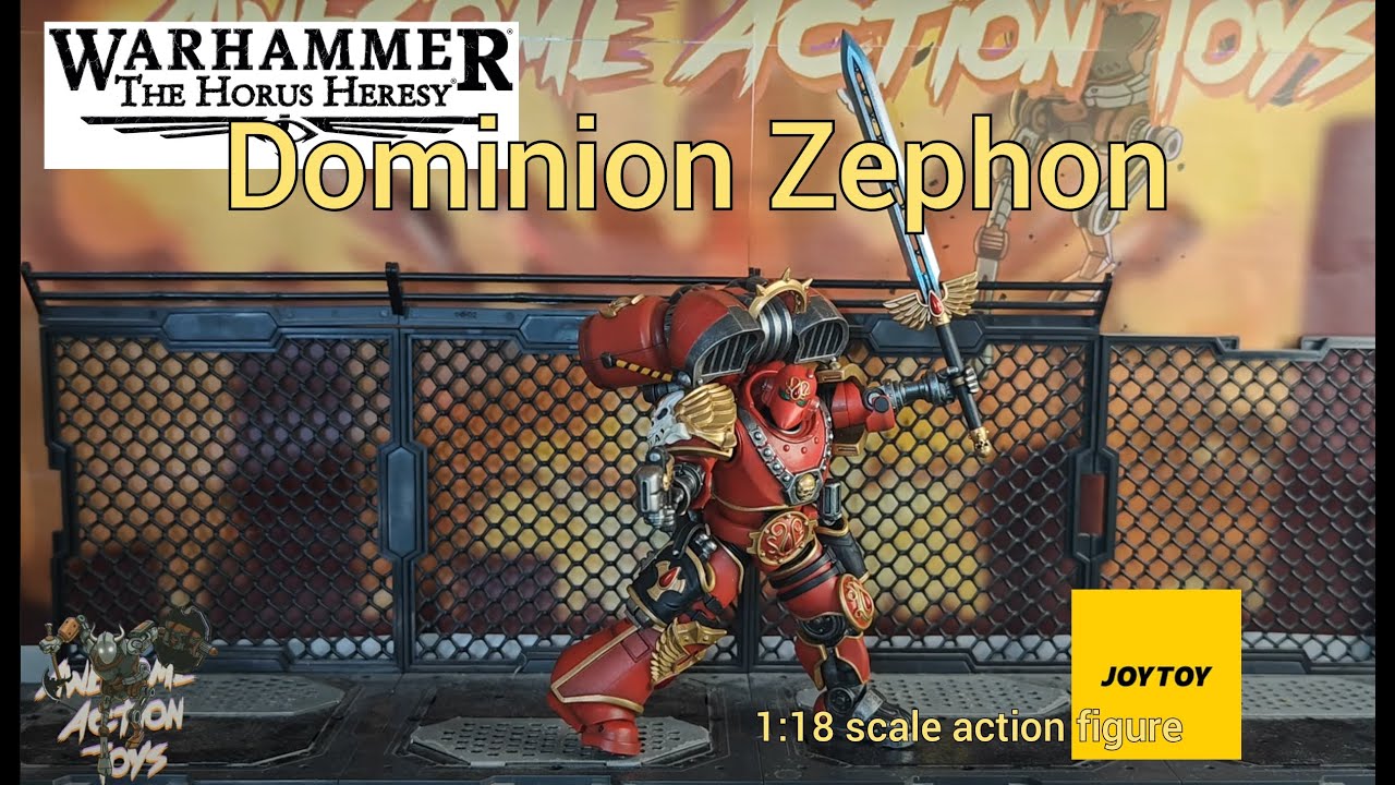 JOYTOY Warhammer 40K Blood Angels Dominion Zephon - Action Figure 1/18 Da Collezione - 2