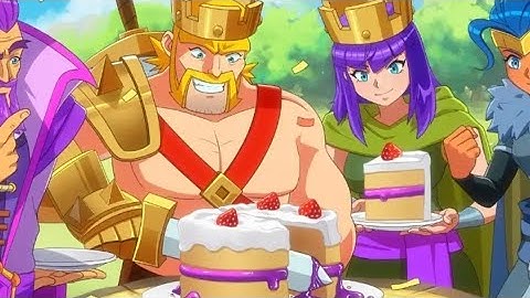 it's clash anime season! HAPPY 12th clashiversary #clashofclans #clashing #coc #games #video 💯🥳🥳
