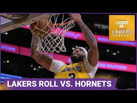 Lakers Get 133-112 win over Hornets, Anthony Davis and LeBron James Get Needed Rest
