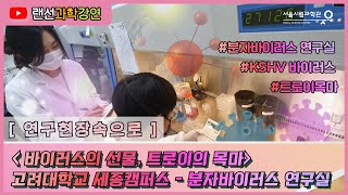 '바이러스의 선물, 트로이의 목마' 분자바이러스 연구실(고려대)ㅣ연구현장속으로ㅣ[토요과학강연 홍보영상]