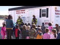 Fire safety lesson for students