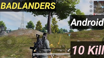 Badlanders Android Gameplay / 10  kills in this match / Better then pubg 😱 / Badlanders gameplay