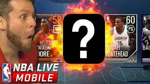 NBA Live Mobile Season 2 is here!! LOOK WHAT I PULLED!