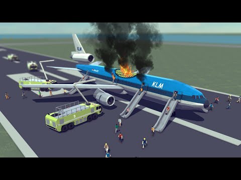 Emergency landings, Failed takeoffs and Runway collisions + more #2 | Besiege