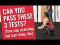 Flexibility or Stability? If you can pass these 3 tests, you need stability!