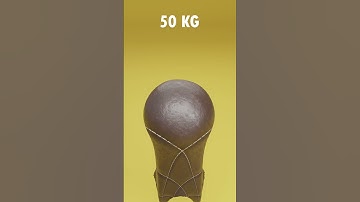 1 KG VS 100 KG 3D Glass Ball Cloth Simulation 🔥🔥  #3danimation #blender3d #3d #simulation #animation