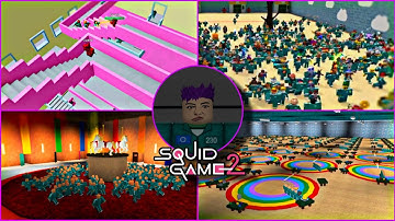 Squid Game but with NPCs - Playing as Thanos (New Update) - Season 2 - Roblox