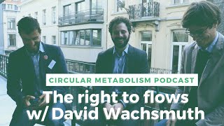 Podcast Circular Metabolism #4 - The right to flows (A. Prof. David Wachsmuth)