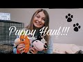 PUPPY HAUL: puppy checklist of everything you will need for your puppy!
