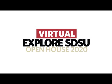Virtual Explore SDSU - Open House 2020