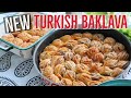 Midye baklava nouveau baklava de conception turque populaire