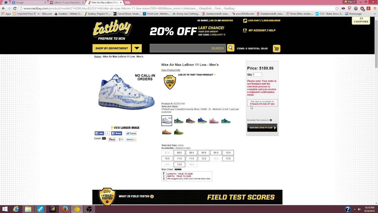Nike Sneaker Release Early Links LeBron 11 Low China
