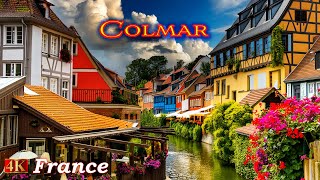 The Beauty of Colmar in a Rainy Day - 4K Walking Tour Spring 2024