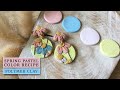 Polymer Clay Color Recipe 16: Spring Pastel Color Recipes