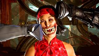 MK1 All Fatal Blows on Red Sparkle Time Mileena