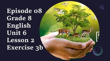 08 Grade 8 English Unit 6 Lesson 2 Exercise 3b