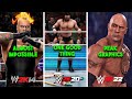 Best thing about every single wwe 2k game
