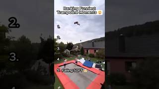 Ranking The Funniest Trampoline Moments