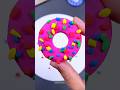 Homemade DIY Donut🍩 craft #diy #papercraft #origami #ytshorts #trend #shortsfeed #heenacraft_and_art