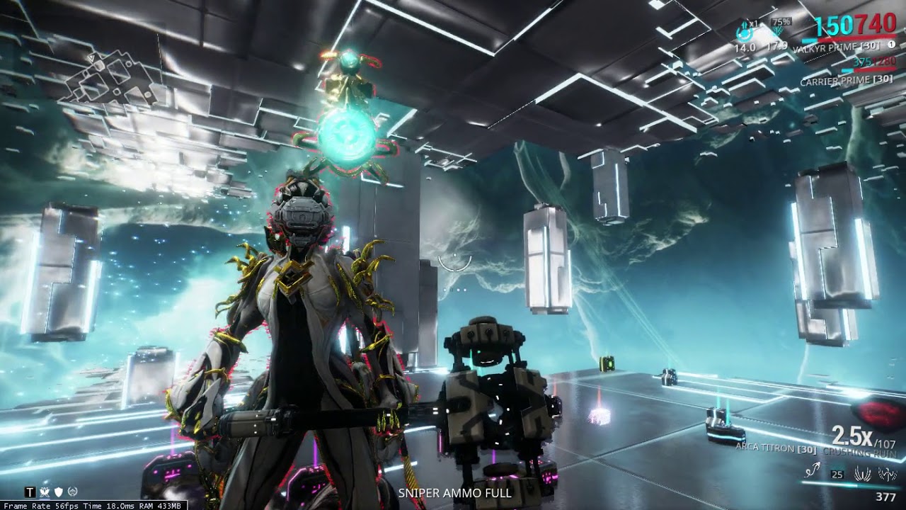 Warframe: Watch Out! Crazy Lady w/ a Big Hammer Coming Through! - YouTube