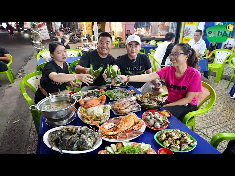 Video SAPA TV | THƯỞNG THỨC MÓN TIẾT CANH TÔM HÙM ALASKA... - youtube