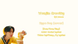 Download Lagu WONJIN CRAVITY 원진 크래비티 -Hype Boy Original : ‘NewJeans (뉴진스)’ (Cover) - Color Coded | Pleng_Vy Lyrics MP3