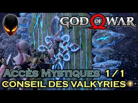 GOD OF WAR Accès Mystiques - CONSEIL DES VALKYRIES (Midgard) 1/1