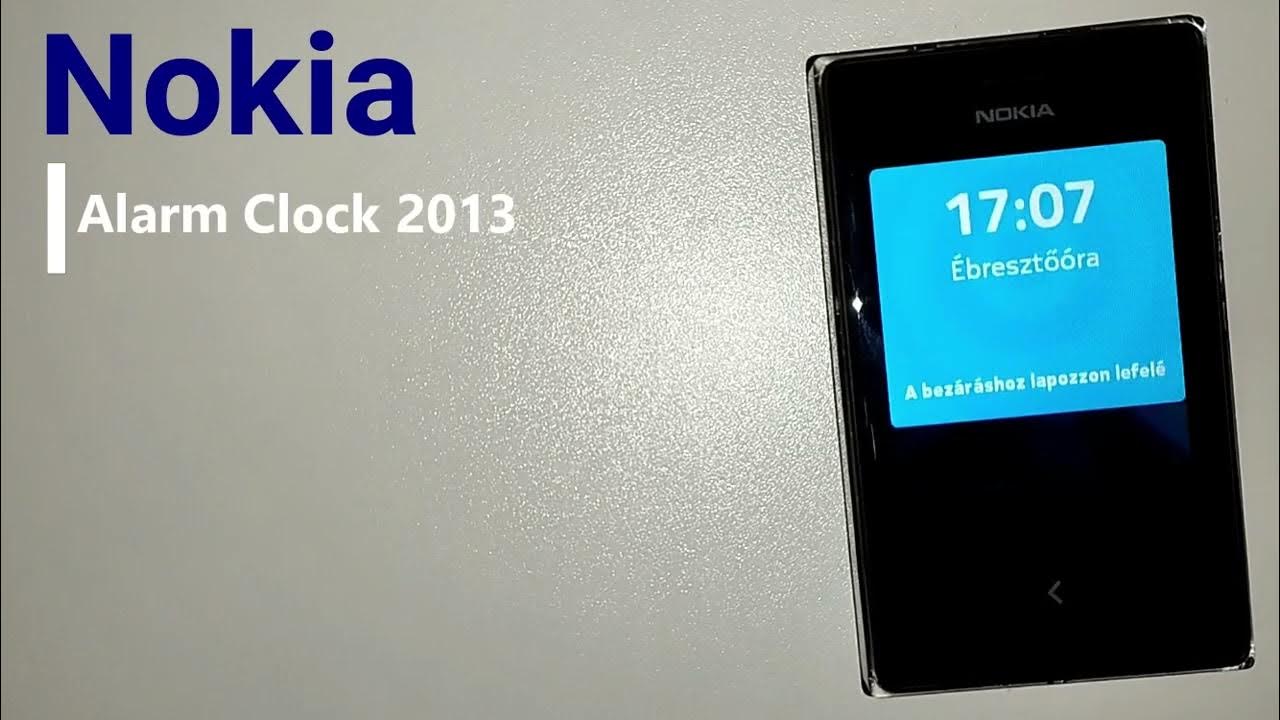 Nokia Alarm Clock 2013 YouTube