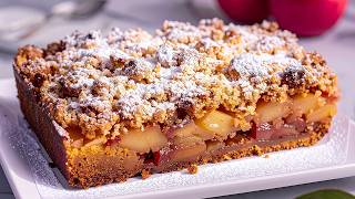The famous Italian apple pie that melts in your mouth! Simple and delicious.