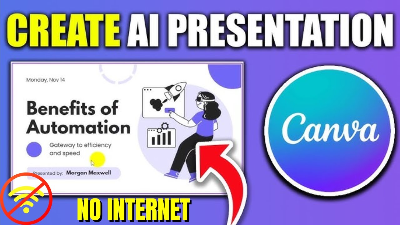 How to Present Canva Slides Offline  No Internet