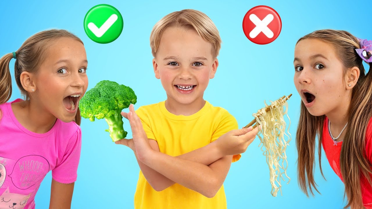 Алиса и Николь узнают о важности здорового питания