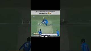Dhoni Pure Power Hitting ☠️