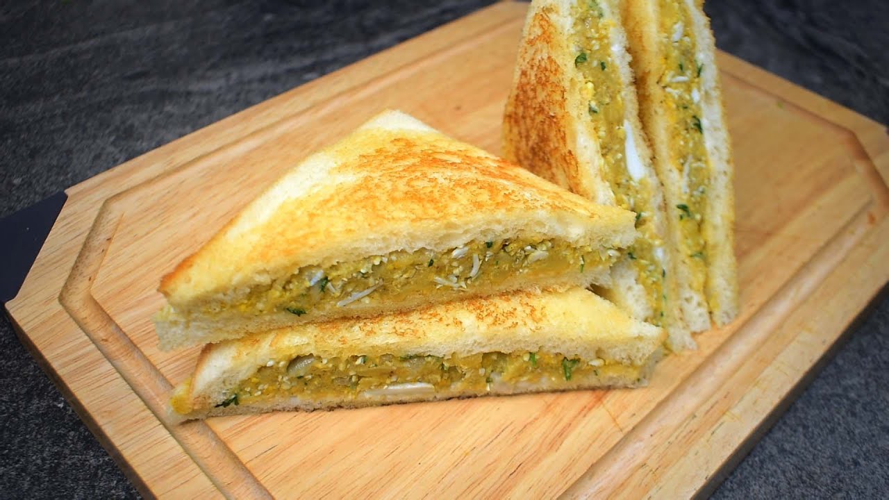 Potato Egg Sandwich Quick & Less Ingredients YouTube