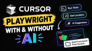 Cursor AI + Playwright | Build Automation Framework in 5 Minutes + AI Coding