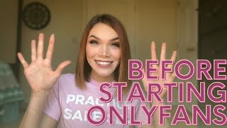 TOP 10 THINGS I WISH I'D KNOWN BEFORE STARTING AN ONLYFANS PROFILE | Tips for Starting on OnlyFans!!