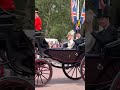 Princess Anne, Sir Timothy Laurence and The Duchess of Edinburgh took part in Trooping the Colour