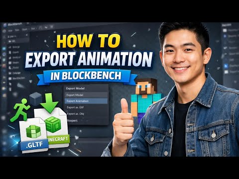 How to EXPORT ANIMATION in Blockbench (Step by Step)