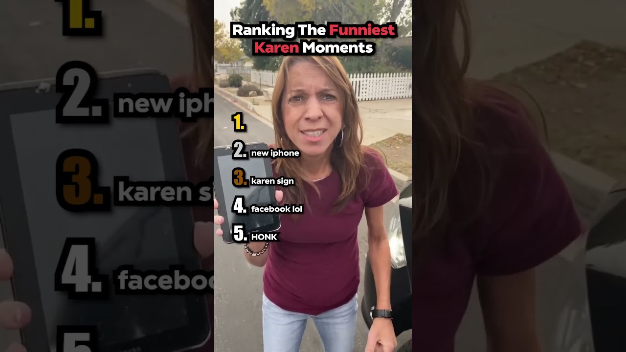 Ranking The FUNNIEST Karen Moments Karenmemes
