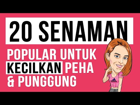 Video: Latihan yang berkesan untuk punggung dan paha