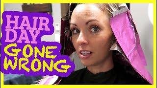 EMERGENCY DURING HAIR APPOINTMENT!!