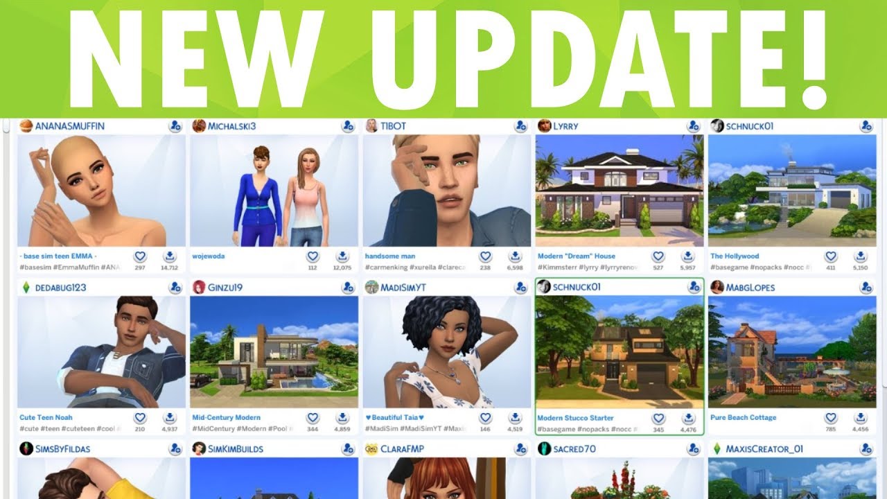 New Sims 4 Update Gallery Gameplay Features The Sims 4 News Youtube