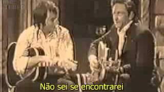 Johnny Cash - Solitary Man legendado chords